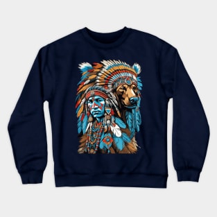 Running Bear Crewneck Sweatshirt